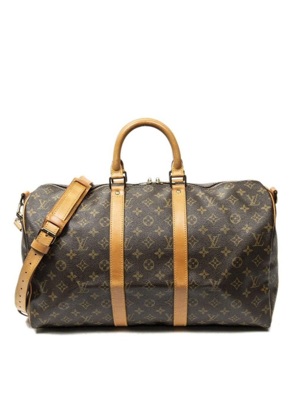 Louis Vuitton Keepall Bandouliere Brown Monogram Canvas
